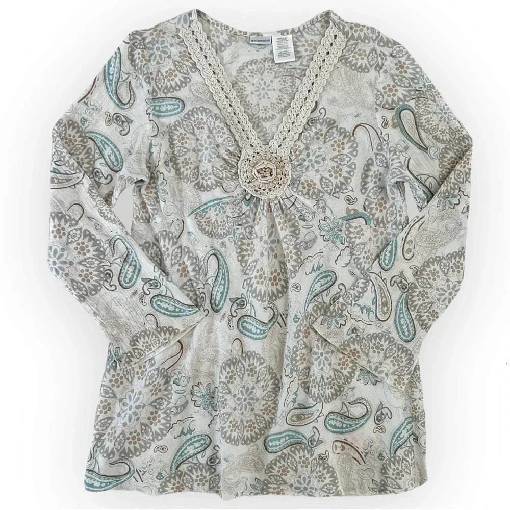 Y2K No Boundaries Boho Tunic Mini Dress
